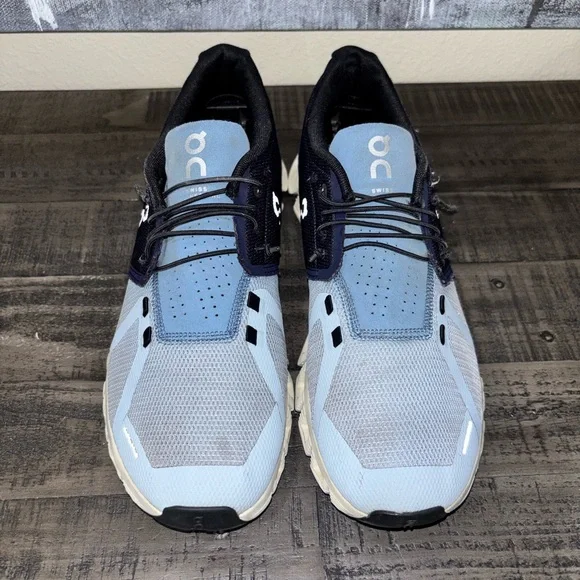 On Cloud 5 Midnight Chambray sneakers Men's SZ10.5 - Picture 2 of 14